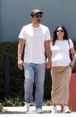 Pregnant JENNA DEWAN Out with Her Husband in Los Angeles 06/04/2024