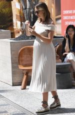 Pregnant LALA KENT at Westfield Mall with Family in Los Angeles 06/14/2024