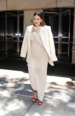 Pregnant MANDY MOORE Leaves The View in New York 06/25/2024