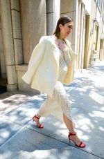 Pregnant MANDY MOORE Leaves The View in New York 06/25/2024