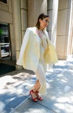 Pregnant MANDY MOORE Leaves The View in New York 06/25/2024