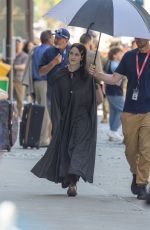RACHEL BROSNAHAN on the Set of Superman in Cleveland 06/24/2024