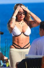RAFAELLA SANTOS in Bikini at Barra da Tijuca Beach in Rio de Janeiro 0609/2024