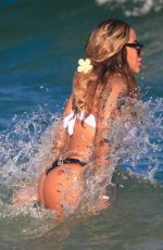 RAFAELLA SANTOS in Bikini at Barra da Tijuca Beach in Rio de Janeiro 0609/2024