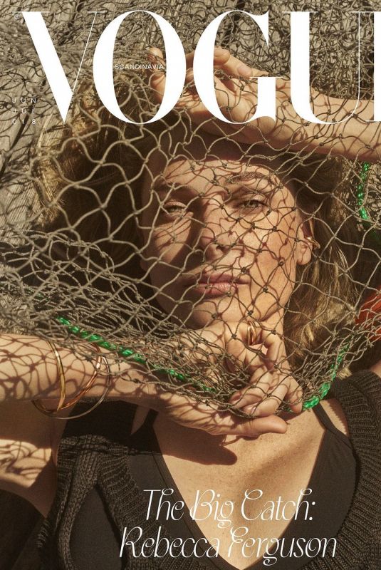 REBECCA FEGUSON for Vogue Scandinavia, June 2024