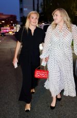 REBEL WILSON and RAMONA AGRUMA Leaves Dinner Date at San Vicente Bungalows in West Hollywood 06/03/2024