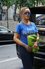 RIHANNA Arrives at a Office in New York 06/06/2024