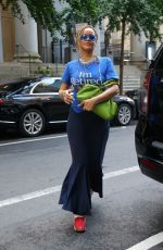 RIHANNA Arrives at a Office in New York 06/06/2024