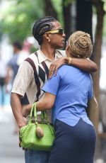 RIHANNA Arrives at a Private Apartment in New York 06/06/2024