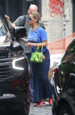 RIHANNA Arrives at a Private Apartment in New York 06/06/2024