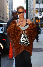 RIHANNA at Launch of Fenty Hair in New York 06/09/2024