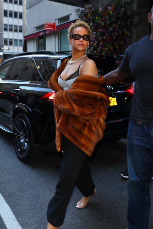 RIHANNA at Launch of Fenty Hair in New York 06/09/2024