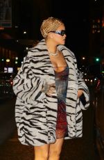 RIHANNA Night Out with Friends in New York 06/01/2024