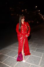 RIHANNA Out for Dinnner at Royal Monceau