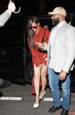 RIHANNA Out for Dinnner at Royal Monceau