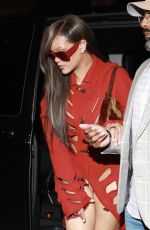 RIHANNA Out for Dinnner at Royal Monceau