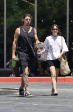 RILEY KEOUGH and Ben Smith at Erewhon Market in Los Angeles 06/24/2024