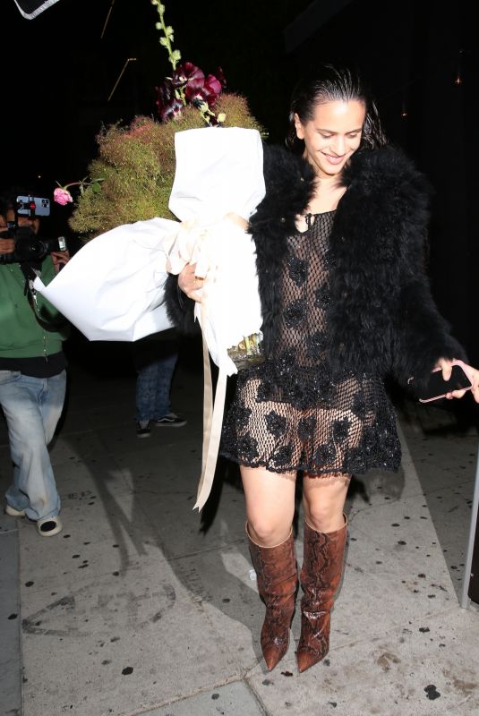 ROSALIA Arrives at The Nice Guy in Los Angeles 06/08/2024