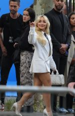 SABRINA CARPENTER at Louis Vuitton Fashion Show in Paris 06/18/2024