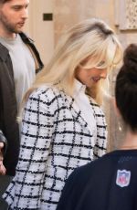SABRINA CARPENTER Leaves Her Hotel in Paris 06/11/2024
