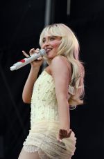 SABRINA CARPENTER Performs at 2024 Governors Ball in New York 06/08/2024