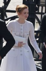 SADIE SINK at Haute Couture Fall/winter 2024/25 Show at Paris Fashion Week 06/25/2024