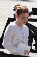 SADIE SINK at Haute Couture Fall/winter 2024/25 Show at Paris Fashion Week 06/25/2024