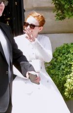 SADIE SINK Out at Paris Fashion Week 06/25/2024