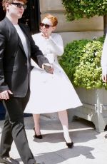 SADIE SINK Out at Paris Fashion Week 06/25/2024