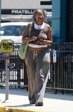 SASHA OBAMA Leaves a Nail Salon in West Hollywood 06/13/2024