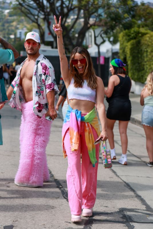 SCHEANA SHAY Out at Pride Parade in West Hollywood 06/02/2024