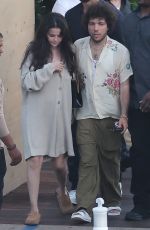 SELENA GOMEZ Leaves Nobu in Malibu 06/15/2024