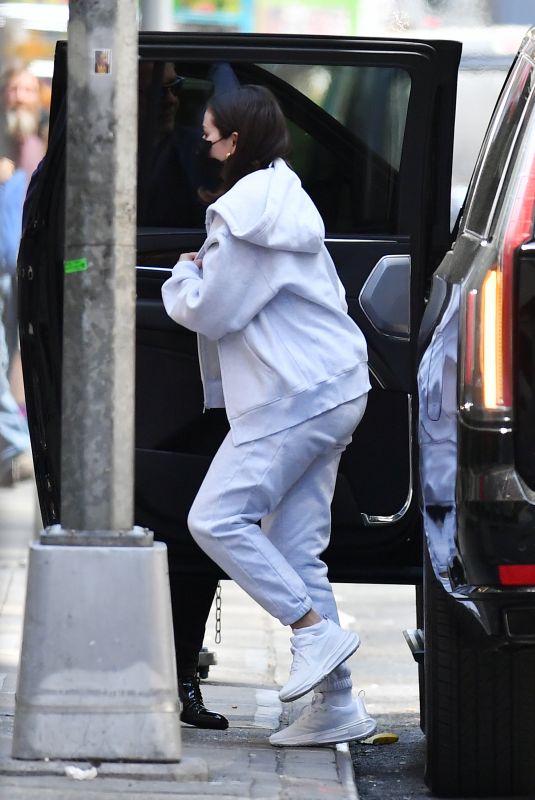 SELENA GOMEZ Out and About in New York 06/01/2024
