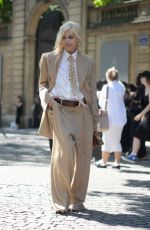SELMA BLAIR Arrives at Schiaparelli Show in Paris 06/24/2024