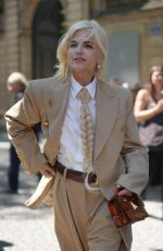SELMA BLAIR Arrives at Schiaparelli Show in Paris 06/24/2024