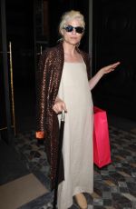 SELMA BLAIR Leaves Her Hotel in Paris 06/24/2024