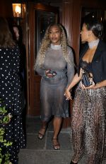 SERENA WILLIAMS Arrives at Voltaire in Paris 06/24/2024