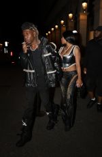 SHANNADE CLERMONT Leaves Costes in Paris 06/27/2024