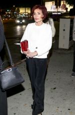 SHARON OSBOURNE Leaves Chateau Marmont in West Hollywood 06/17/2024