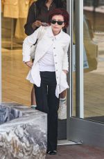 SHARON OSBOURNE Shopping at Neiman Marcus in Los Angeles 06/20/2024