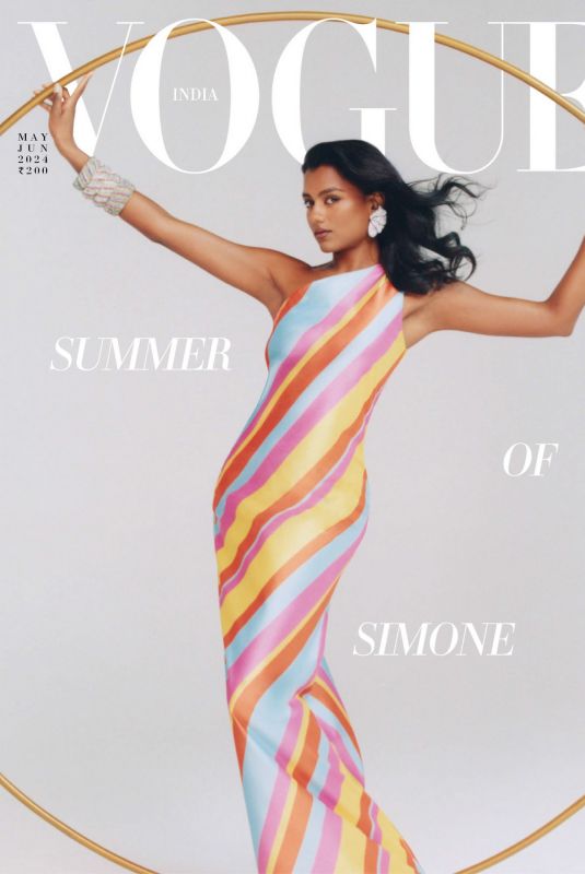 SIMONE ASHLEY in Vogue India, May-June 2024