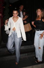 SOPHIA UMANSKY Arrives at Catch Steak in West Hollywood 06/25/2024