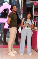 SOPHIE KASAEI and Jordan Brook at Archies Burger and Milkshake Bar in Manchester 06/23/2024
