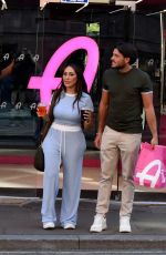 SOPHIE KASAEI and Jordan Brook at Archies Burger and Milkshake Bar in Manchester 06/23/2024