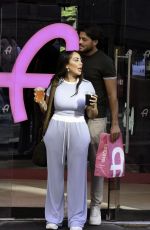 SOPHIE KASAEI and Jordan Brook at Archies Burger and Milkshake Bar in Manchester 06/23/2024