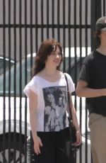 SOPHIE THATCHER and Austin Feinstein Out in Los Angeles 05/31/2024