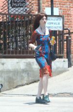 SOPHIE THATCHER Out for Iced Drink in Los Angeles 06/05/2024
