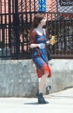 SOPHIE THATCHER Out for Iced Drink in Los Angeles 06/05/2024