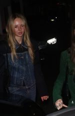 STELLA MCCARTNEY and BAILEY LINDA OLWYN WILLIS Leaves Casa Cruz in Notting Hill 06/11/2024