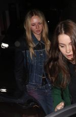 STELLA MCCARTNEY and BAILEY LINDA OLWYN WILLIS Leaves Casa Cruz in Notting Hill 06/11/2024
